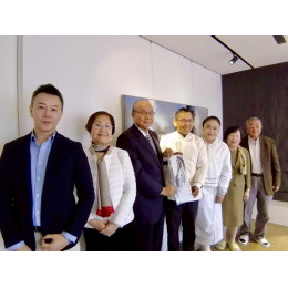 高崇雲總院長與沈鴻尉-mark-特助會晤翡翠博物館胡焱榮大師 ai商學院